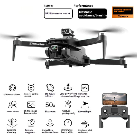 Professional 8K Drone with GPS