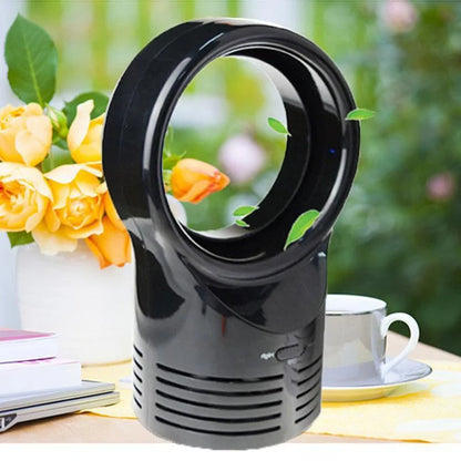 Portable Bladeless Fan For Quiet Efficient Cooling