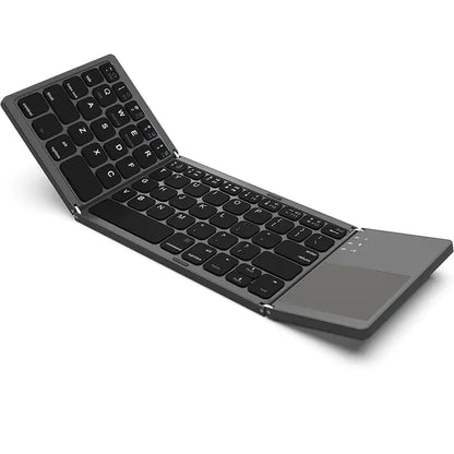 Portable Mini Three-Fold Bluetooth Keyboard