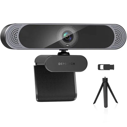 Plug And Play 4K HD Webcam With Microphone